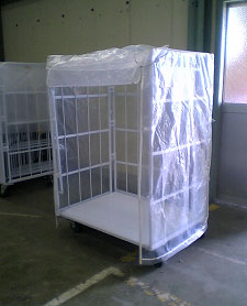 ロールＢＯＸパレット用ビニールカバー