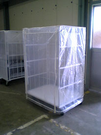ロールＢＯＸパレット用ビニールカバー